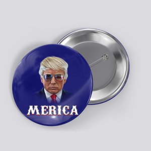 Trump 4th Of July Merica Funny D Onal T Rump 2024 Gift Button