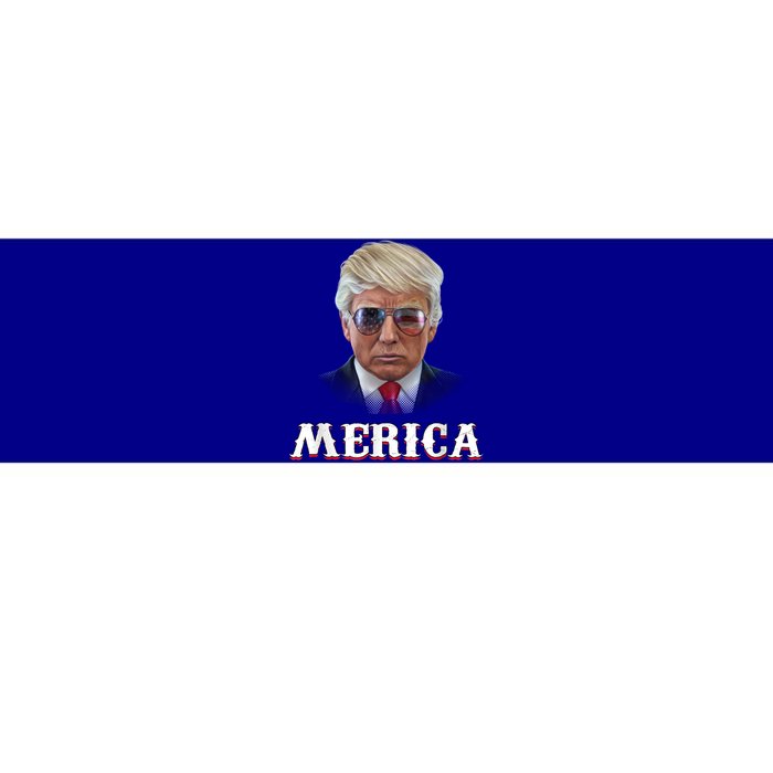 Trump 4th Of July Merica Funny D Onal T Rump 2024 Gift Bumper Sticker