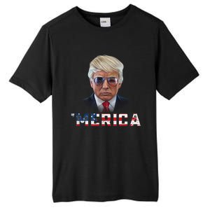 Trump 4th Of July Merica Funny T Rump American Gift Tall Fusion ChromaSoft Performance T-Shirt