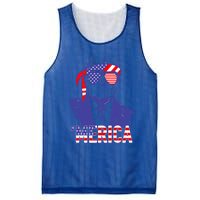 Trump 4th Of July Merica Usa American Flag Vintage Gift Mesh Reversible Basketball Jersey Tank