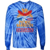 The 4th Of July Picnic Barbecue Was Bad Holiday Wurst Gift Tie-Dye Long Sleeve Shirt