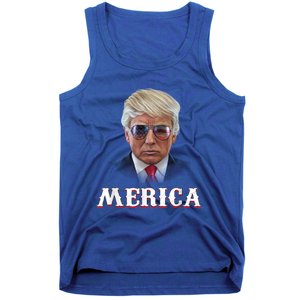 Trump 4th Of July Merica Funny D Onal T Rump 2024 Gift Tank Top