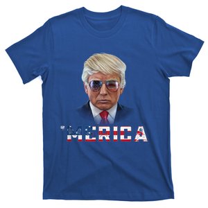 Trump 4th Of July Merica Funny T Rump American Gift T-Shirt