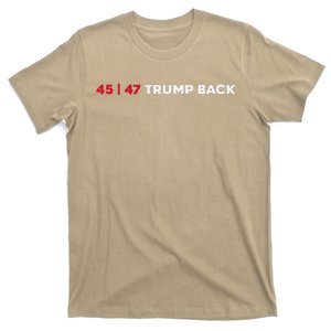 Trump 47th On Back White House Maga T-Shirt