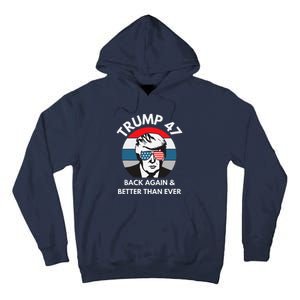 Trump 47 President Tall Hoodie