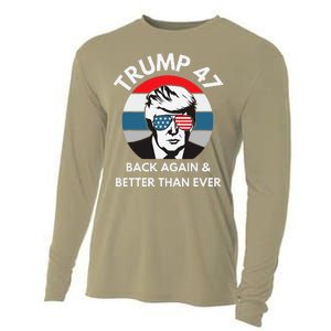 Trump 47 President Cooling Performance Long Sleeve Crew