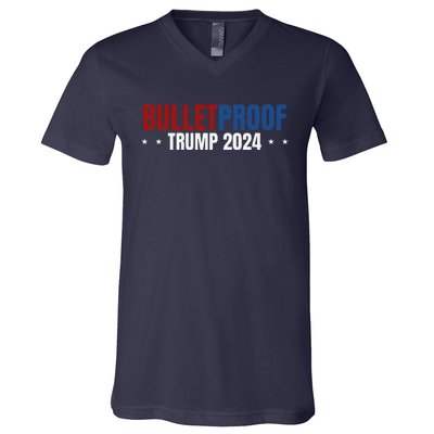 Trump 47 Patriotic V-Neck T-Shirt