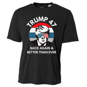 Trump 47 President Cooling Performance Crew T-Shirt