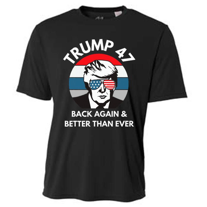 Trump 47 President Cooling Performance Crew T-Shirt