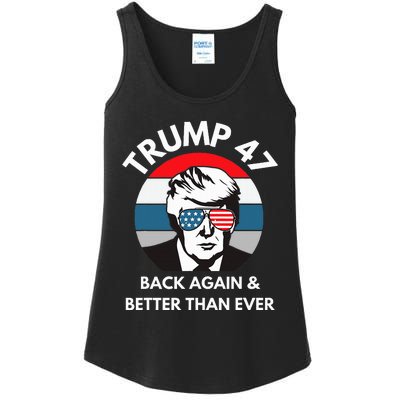 Trump 47 President Ladies Essential Tank