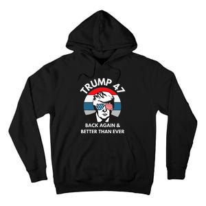 Trump 47 President Tall Hoodie