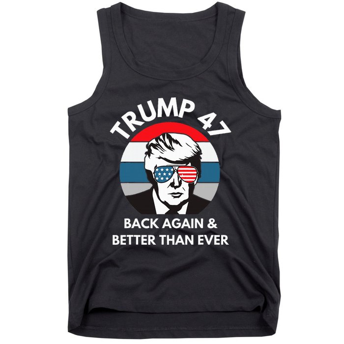 Trump 47 President Tank Top