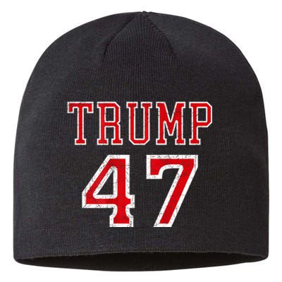 Trump 47 President Team Football Jersey Style 2024 Sustainable Beanie