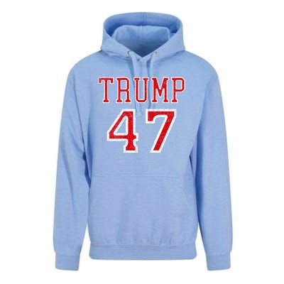 Trump 47 President Team Football Jersey Style 2024 Unisex Surf Hoodie