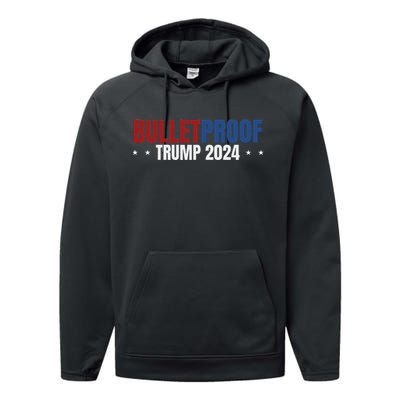 Trump 47 Patriotic 2024 Election Design Performance Fleece Hoodie