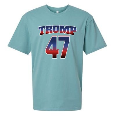 Trump 47 Patriotic Trump Won 2024 President Elect Usa Winner Sueded Cloud Jersey T-Shirt