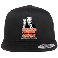 Trump 47th President Thanksgiving Winner Turkey Dinner Flatbill Hat