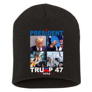 Trump 47 President 2024 Trump Vance 47 President 2024 Short Acrylic Beanie