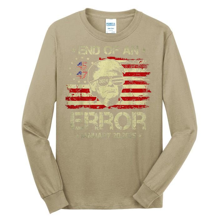 Trump 47th President Inauguration Day January 2025 Patriotic Tall Long Sleeve T-Shirt