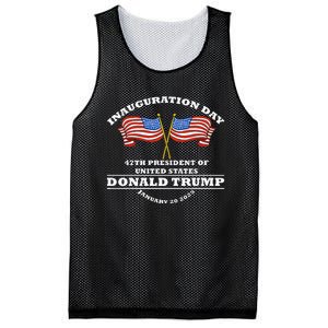 Trump 47th President Of United States Inauguration Day Mesh Reversible Basketball Jersey Tank