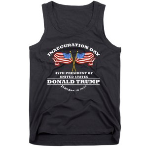 Trump 47th President Of United States Inauguration Day Tank Top