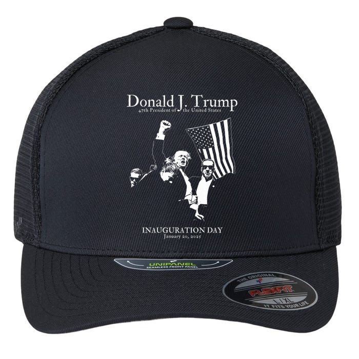 Trump 47th Presidential Inauguration Day Us Maga Jd Vance Vp Flexfit Unipanel Trucker Cap