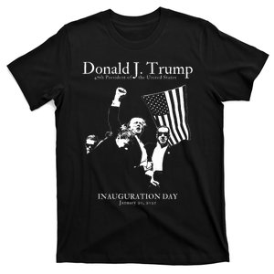 Trump 47th Presidential Inauguration Day Us Maga Jd Vance Vp T-Shirt