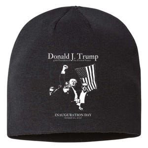 Trump 47th Presidential Inauguration Day Us Maga Jd Vance Vp Sustainable Beanie