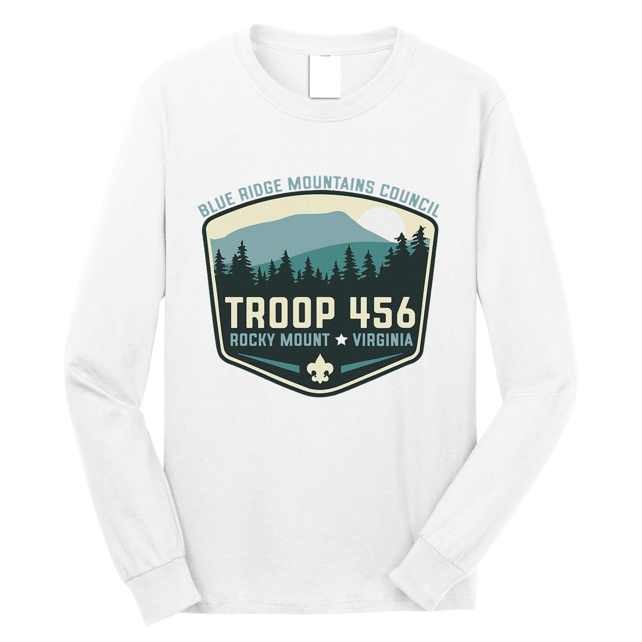 Troop 456 Rocky Mount Logo Class Long Sleeve Shirt