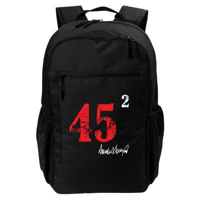 Trump 45 Squared Signature Pro Trump 2 Terms Backpack