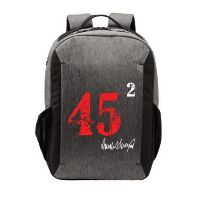Trump 45 Squared Signature Pro Trump 2 Terms Vector Backpack