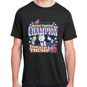 Trump 4 Time Indictment Champion Champ Not Guilty 2024 Adult ChromaSoft Performance T-Shirt