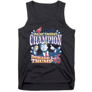 Trump 4 Time Indictment Champion Champ Not Guilty 2024 Tank Top