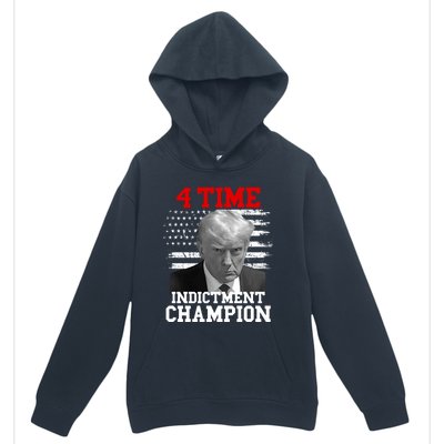 Trump 4 Time Indictment Champion Urban Pullover Hoodie