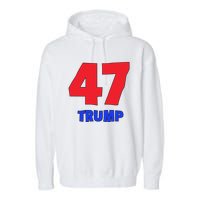 Trump 47 Trump Garment-Dyed Fleece Hoodie