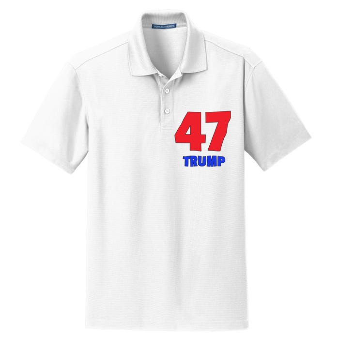 Trump 47 Trump Dry Zone Grid Polo