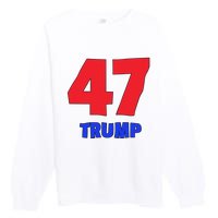 Trump 47 Trump Premium Crewneck Sweatshirt