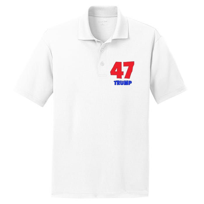 Trump 47 Trump PosiCharge RacerMesh Polo