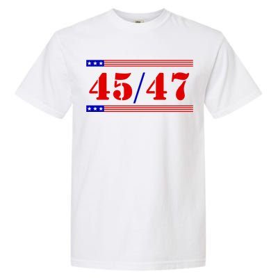 Trump 45/47 Trump 45 47 2024 Trump 2024 Garment-Dyed Heavyweight T-Shirt