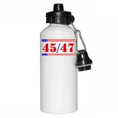 Trump 45/47 Trump 45 47 2024 Trump 2024 Aluminum Water Bottle