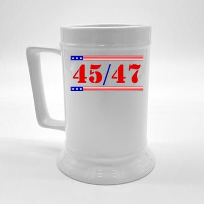 Trump 45/47 Trump 45 47 2024 Trump 2024 Beer Stein