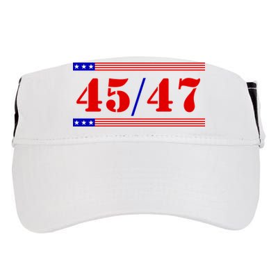 Trump 45/47 Trump 45 47 2024 Trump 2024 Adult Drive Performance Visor