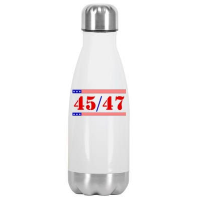 Trump 45/47 Trump 45 47 2024 Trump 2024 Stainless Steel Insulated Water Bottle