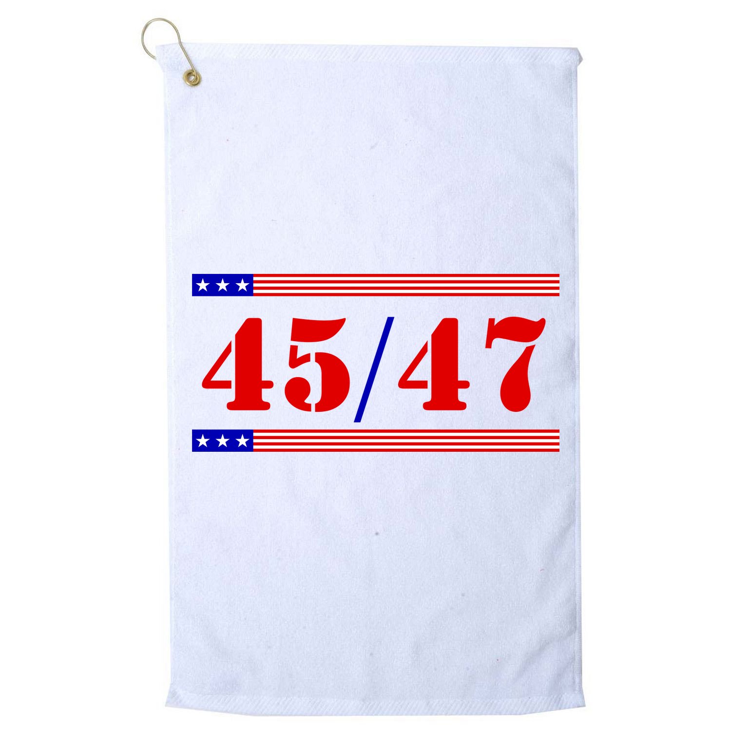 Trump 45/47 Trump 45 47 2024 Trump 2024 Golf Towel