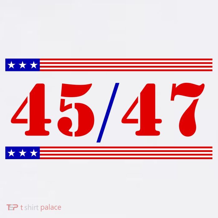 Trump 45/47 Trump 45 47 2024 Trump 2024 Kids T-Shirt