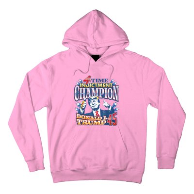 Trump 4 Time Indictment Champion Champ Not Guilty 2024 Hoodie