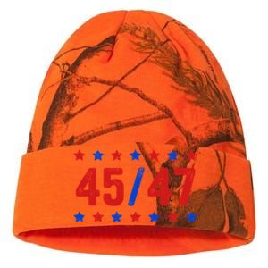 Trump 45/47 Trump 45 47 2024 Trump 2024 Kati Licensed 12" Camo Beanie