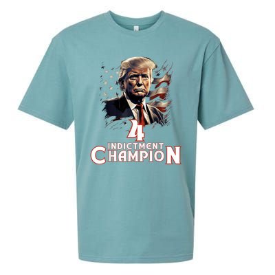 Trump 4 Time Indictment Champion Champ Not Guilty 2024 Sueded Cloud Jersey T-Shirt