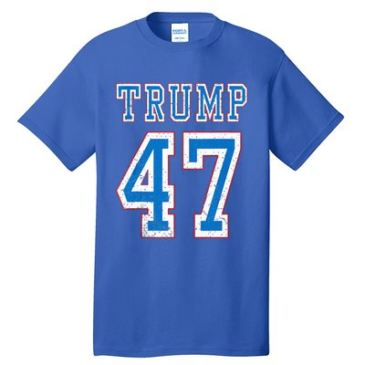 Trump 47 Th President America 2024 Election Tall T-Shirt