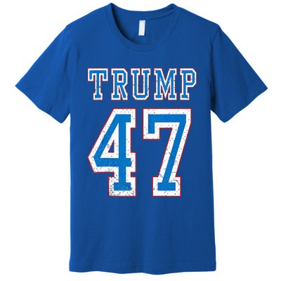 Trump 47 Th President America 2024 Election Premium T-Shirt